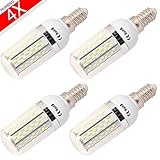 MUMENG 800LM E14 Base 120SMD 3014 LED 8W 6500K Cool White Bulb AC 85-240V Replaces 100W Halogen 360 
