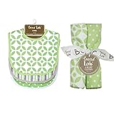 Trend Lab Nursery Kids Baby Product Bouquet Set Lauren Bib & Burp Cloth by Trend Lab [並行輸入品]