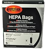 Simplicity Freedom, Riccar Supralite Type F Vacuum Cleaner Bags