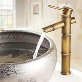 ELLEN-HOMEDECORバンブーデザインシングルレバー洗面台蛇口_style3
