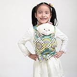 Sigzagor Baby Doll Carrier Mei Tai Sling Toy For Kids Children Toddler Front Back,Mini Carrier,Owl,D