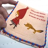 SKMTP-01 [赤ずきん] シンジカトウ　タオルポケット ハンカチ　Shinzi Katoh Design mini towel red hood