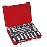 Bovidix 380105302 Socket and Insert Bit Set with 1/2-Inch Drive, 52-Piece [並行輸入品]