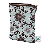 Planet Wise Wet Diaper Bag, Aqua Swirl, Small by Planet Wise [並行輸入品]