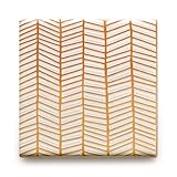 【B'stile】水彩画のような淡い色合いのタイル「AGATA - アガタ (デザインタイプ)」（陶器質｜107mm角｜屋内壁用）1枚