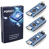 FORIOT 3個 NANO V3.0 CH340 Type-Cインターフェース ピンはんだ付け開発ボードモジュール