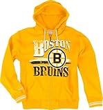 Boston Bruins Mitchell & Ness " Start of Season " Full Zipプレミアムスウェットシャツ
