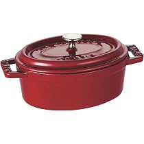 STAUB(ストウブ) ピコ・ココット 11cm オーバル オレンジ Amazon｜staub ストウブ ピコ ココット オーバル 11cm チェリー 鋳物