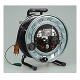 ハタヤ(HATAYA) 金属感知機能付メタルセンサーリール100V型(通信工事指定機種) コードリール MSB-301KVL