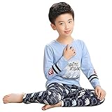 綿100％ 子供パジャマ ルームウェア キッズ 女の子 男の子 上下セット 長袖 寝巻き ボーイズ ガール 女児 男児 ベビー 110-170cm ホッキョクグマ
