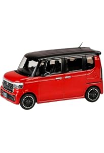 Amazon | 1/43 ホンダ N-BOX CUSTOM スレートグレーパール＆ブラック 