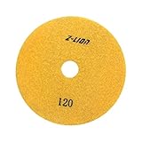 Flameer 研磨ディスク　ダイヤモンド　研磨パッド　12サイズ選択　コンクリート　加工用　花崗岩　大理石　研削　耐摩耗性　多色 - 100mm；120グリット