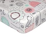 Lolli Living Sparrow 4 Piece Crib Set, Grey/Pink/Turquoise/White by Lolli Living