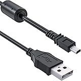 USB ミニ8ピン平型 ケーブル デジタルカメラ用 1m wuernine USB A-mini 8pin Nikon ニコン パナソニック 富士フイルムなど カメラ用コード