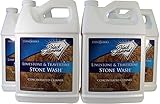 ブラックダイヤモンドStoneworks Limestoneトラバーチン床クリーナーナチュラルストーン、大理石、スレート、光沢コンクリート、ホーニングまたはTumbledサーフェス。Concentra