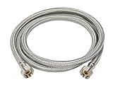 Fluidmaster 4F36CU Faucet Connector, Braided Stainless Steel [並行輸入品]