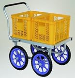 ハラックス 荷台面平形4輪車タイプ CH-700S-14 ノーパンクタイヤ(14N)