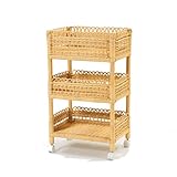 ラタン ナチュラルランドリー SG 籐家具 ランドリー サニタリー ラック 収納 籐 脱衣所 洗面所 キッチン 台所 キャスター 代引不可 ポイント10倍