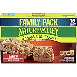 Nature Valley ネイチャーバレー グラノーラバー [スイート＆ソルティーナッツ カシュー] 15袋入り / Sweet & Salty Nut Chewy Granola Bars, Cashew, 15 Ct [海外直送品] [並行輸入品]