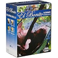 [Amazonブランド] SOLIMO エル ボニート テンプラニーリョ バッグインボックス 3000ml(テンプラニーリョ種 100%)