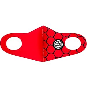 HKS マスク GRAPHIC MASK SPF(スーパーパワーフロー) RED M 51007-AK319