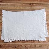 gelato pique ジェラートピケ スフレスカラップブランケット pwgg165577 OFFWHITE F