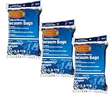 27 Panasonic U, U-3 & U-6 Upright Vacuum Cleaner Bags, MC-V145M, MC-115P, MC-V5000 thru MC-V5099, MC