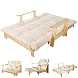 ソファベッド 3way 木製ソファベッド 専用布団セット セミダブル ベッド カウチソファ 2Pソファ