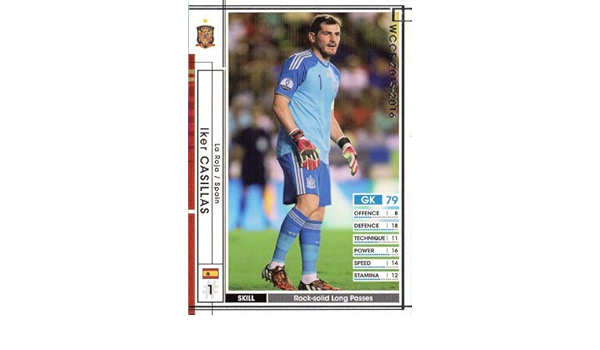 Amazon Wccf 15 16 Ver 2 0 A144 イケル カシージャス トレカ 通販