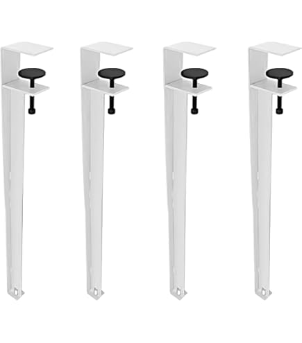 Amazon｜4本セット家具 テーブル脚 金属製の家具の脚，高さ 49/63.5cm