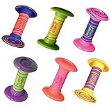 Wiggly Giggler Rattles (Set of 6) by Toysmith