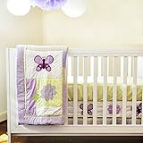 Pam Grace Creations 10 Piece Crib Bedding Set, Lavender Butterfly by Pam Grace Creations [並行輸入品]