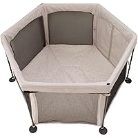 たためるベビーサークル　Roomy アースベージュ Amazon.co.jp: 日本育児 たためるベビーサークルRoomy+ (アース