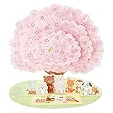 サンリオ 春カード ポップアップ お花見する動物たち P4318