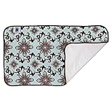 Planet Wise Designer Waterproof Diaper Pad, Aqua Swirl by Planet Wise