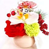 ポピー名古屋(Poppy Nagoya) 造花 ホワイト 高20×幅20cm
