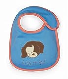 Bunnies By The Bay Lick It Up Bib, Blue/Red by Bunnies By The Bay