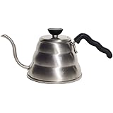 HARIO(ハリオ) V60ドリップケトル・ヴォーノ ガス火・IH対応 実用600ml シルバー 日本製 VKB-100HSV