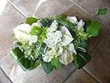 デザイナーにおまかせ フラワーアレンジメント Lサイズ  (ホワイト グリーン【 即日発送 誕生日 プレゼント お中元 ギフトにも】系)