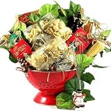 イタリアではギフトバスケット村ChInIt-MEDミディアムクリスマス - イタリアのクリスマスバスケット