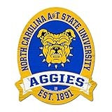 11 x 13 North Carolina A & Tアギーズ木製Street Sign