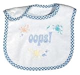 Raindrops Embroidered Bib, Oops by Raindrops [並行輸入品]