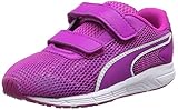 PUMAプーマ Engine V Inf ベビーシューズ 16.0cm 189583(03)プーマホワイト/ウルトラマゼンタ