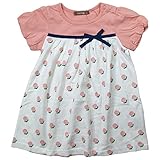 《春夏対応》 nico hrat(ニコフラート) 製品洗い加工済み 42/2天竺たんぽぽ柄ワンピース 120cm /OW NO.B-270801