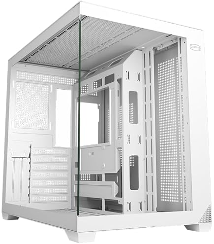 Amazon.co.jp: GETTTECH ミッドタワー コンピューター ATX ケース 500W