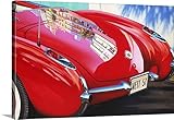 Graham Reynoldsプレミアムシックラップキャンバス壁アート印刷題名' 57 Corvette 30" x 20" 2058291_24_30x20_none