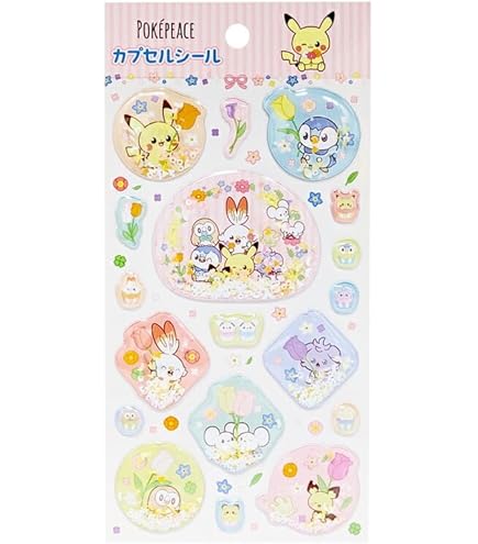 Amazon.co.jp: ポケモンセンターオリジナル アソートシール ポケモン