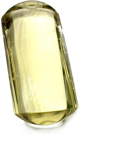 Amazon.co.jp: シトリン 丸玉 黄水晶 Citrine 虹入りシトリン 原石