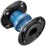 (株)TOZEN ゴム製フレキシブル継手 球形 トーゼンフレックス(埋ゴム品) フランジFCD450 JIS 10K 25A×140L