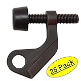 Designers Impressions® Oil Rubbed Bronze Heavy Duty Door Guard Hinge Pin Adjustable Door Stop : 8005
